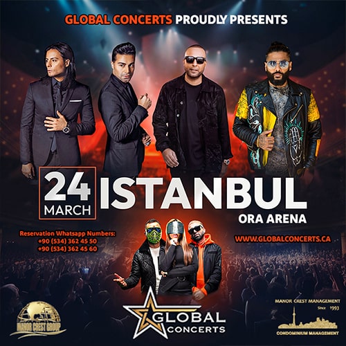 کنسرت کامران و هومن در استانبول